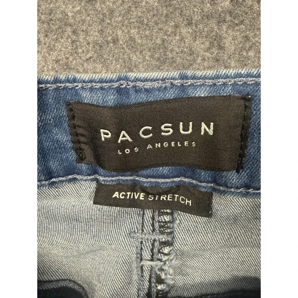 PacSun 29x30 Slim Fit Active Stretch Blue Jeans‎ Flex Denim Light Wash Modern